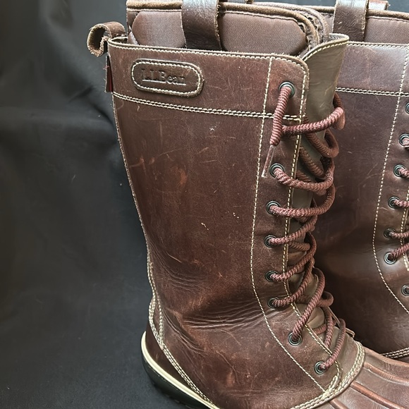 Women's L. L. Bean Bar Harbor 12" Tall All Weather Boots TEK 2.5 Size 7 - Picture 5 of 14